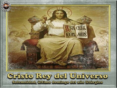 Leamos la BIBLIA Cristo Rey del Universo Solemnidad último domingo