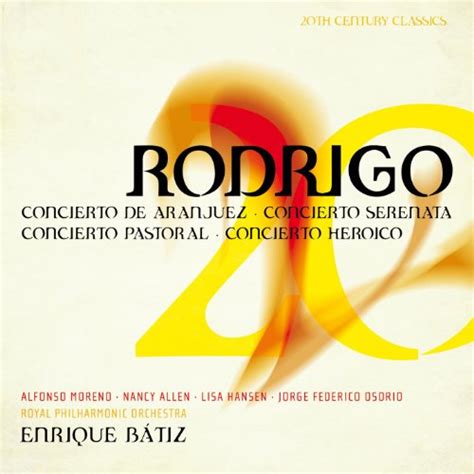 Couter Th Century Classics Joaqu N Rodrigo De Enrique Batiz Sur