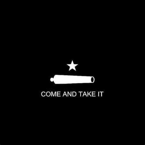 Texas Flag Come And Take It Decal Sticker