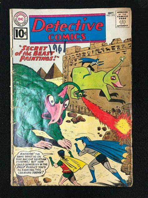 Detective Comics 1937 295 GD VG 3 0 Batman And Robin Comic Books