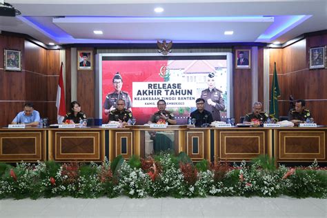 Penyampaian Capaian Kinerja Kejaksaan Tinggi Banten Tahun 2023 Fajar