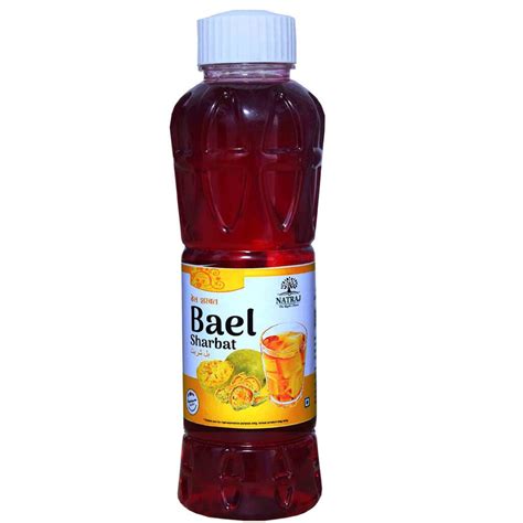 Natraj The Right Choice Bael Sharbat Ml Natraj Foods