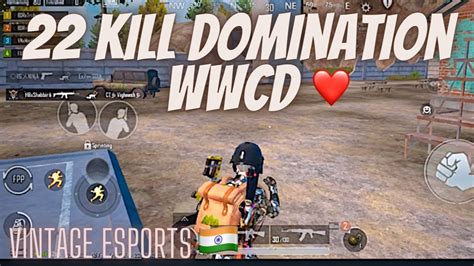 22 Kill Domination WWCD Bgmi Competitive Gameplay Asculter Pov