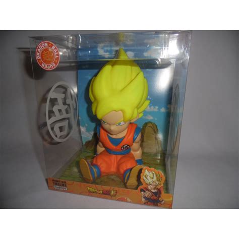 Tirelire Dragon Ball Super Goku Super Saiyan 18 Cm Plastoy