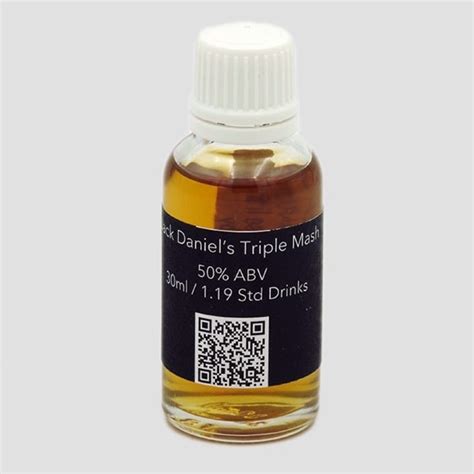 30ml Sample Jack Daniels Triple Mash Last Call Liquor