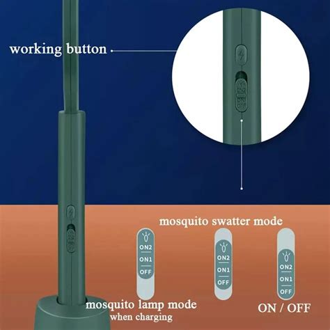 Lampe Anti Insecte A Raquette Anti Moustiques Lectrique En Aste