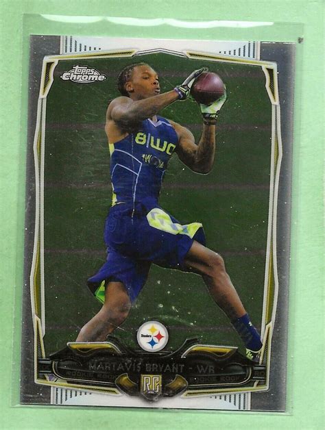 MARTAVIS BRYANT 2014 Topps Chrome Rookie 133 Steelers Comb