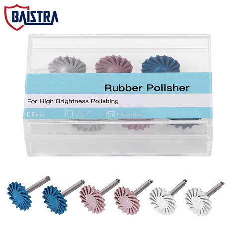 Dental Polishing Kit Rubber Polisher Diamond System Ra Composite Resin