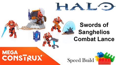 Halo Swords Of Sanghelios Combat Lance Mega Construx Speed Build