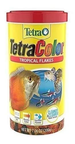 Tetra Color Tropical Flakes Gr Para Peces Tropicales Mercadolibre