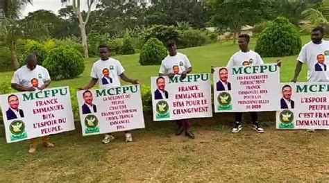 Visite De Macron Au Cameroun Les Membres Du Mouvement Frankiste Qui