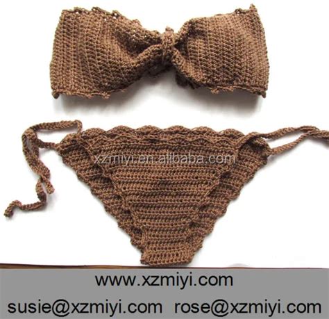 Unlined Crochet Bikinihand Crochet 2015 Xxx Hot Sex Bikini Buy Hand Knit Bikinihandmade