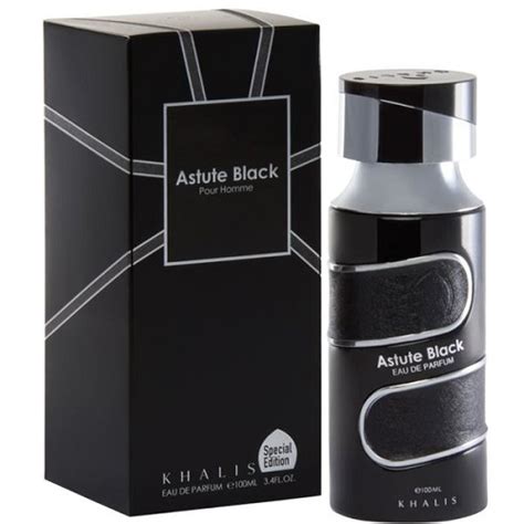 Khalis Astute Black Edp Perfume For Men 100ml Perfumes For Less Ng