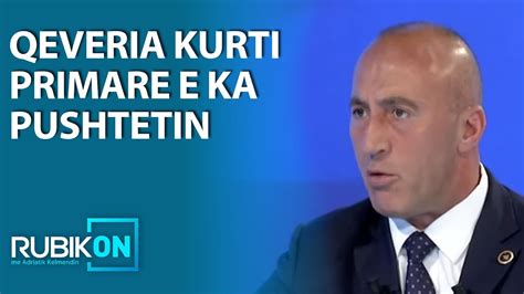 Haradinaj Qeveria Kurti Primare E Ka Pushtetin Nuk Jan T Interesuar