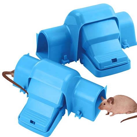 2 Pcs Dual Entry Large Rat Traps Tunneled Safe Pest Rat Control Rat