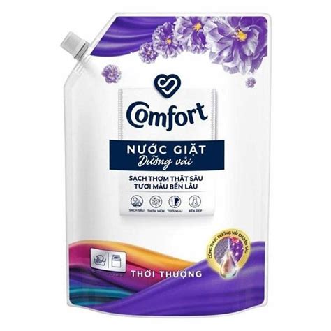 Nước Giặt Comfort Dưỡng Vải Thời Thượng Túi 3 6kg Siêu Thị Sách