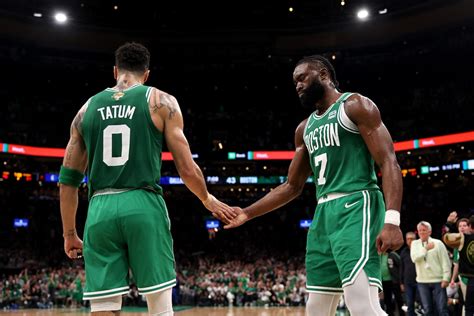 Jayson Tatum, Jaylen Brown win a title with the Celtics, together - The ...