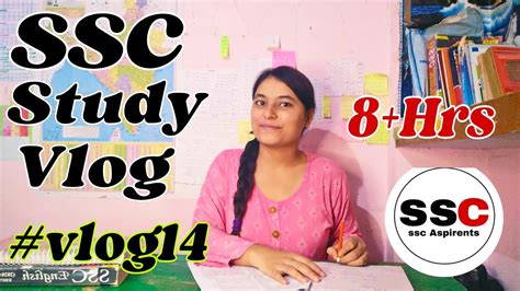 Ssc Study Vlog A Day In The Life Of Ssc Aspirant Ssc Cgl