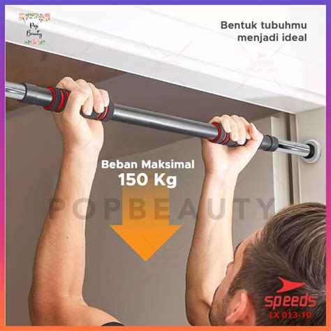 Jual Pull Up Bar Chin Up Tiang Pull Up Pintu Speeds LX013 10 80 Cm