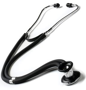 122-BLK Sprague Rappaport Stethoscope Black - Steeles.com | Steeles.com