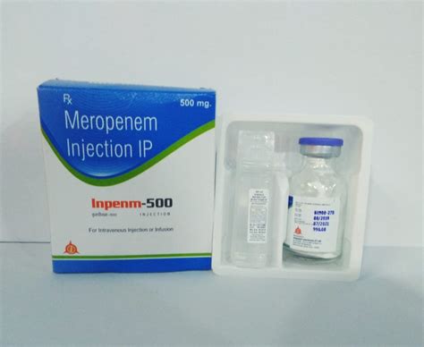 Meropenem Allopathic Inpenm Injection I P Treatment Critical