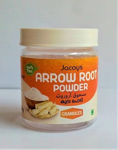 White Arrowroot Powder Packaging Size 100g At Rs 200 Pack In Trichur