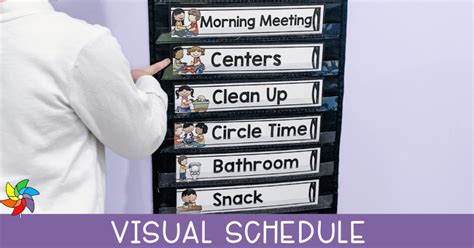 A Visual Schedule for a Calmer Classroom