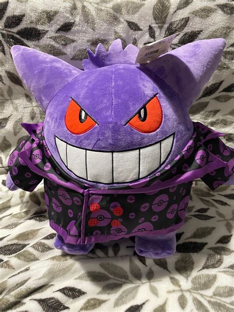 Build-a-bear Pokemon Gengar Plush With Outfit New With Tags - Etsy UK