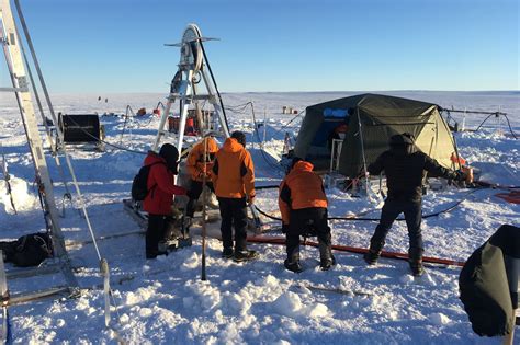 Scientists Get A Close Up Look Beneath A Troubling Ice Shelf In