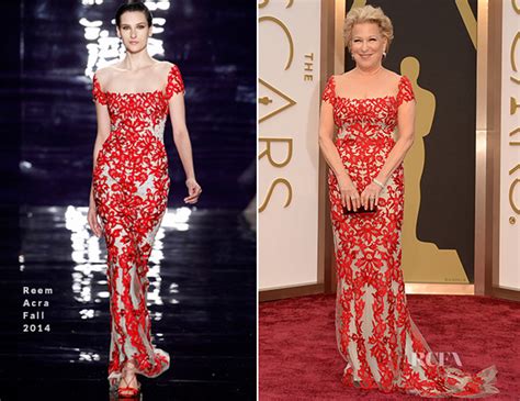 Bette Midler In Reem Acra - Oscars 2014 - Red Carpet Fashion Awards