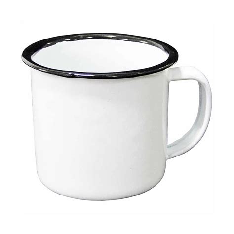 CANECA ESMALTADA TRADICIONAL BRANCA 600ml café xícara Shopee Brasil