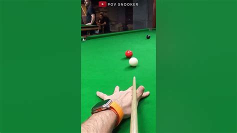 Snooker Pov Headcam Table View Cue Ball Control Asmr Satisfying Videos Gopro Youtube