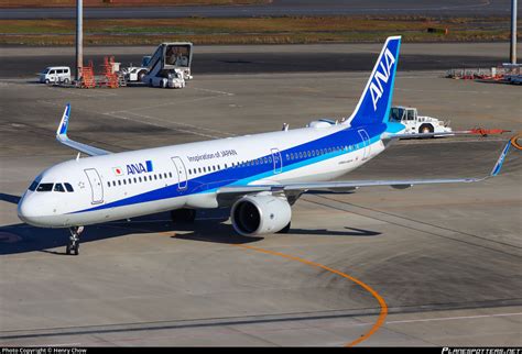 JA145A All Nippon Airways Airbus A321 272N Photo By Henry Chow ID