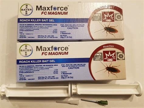 Amazon Bayer 79432135 Maxforce FC Magnum Roach Killer Bait Gel