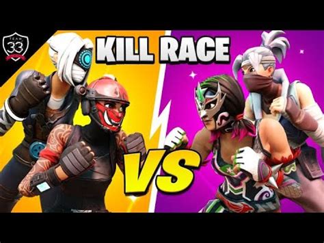 Insane Fortnite V Kill Race Youtube