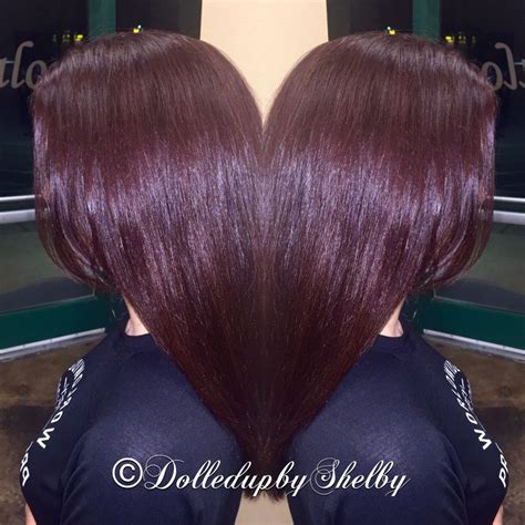 Red Wine Hair Color Perfect For Winter Wine Hair Wine Hair Color