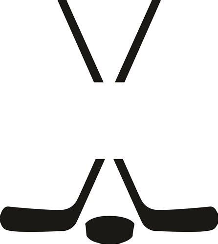 Crossed Hockey Sticks Logo – vultlerorn