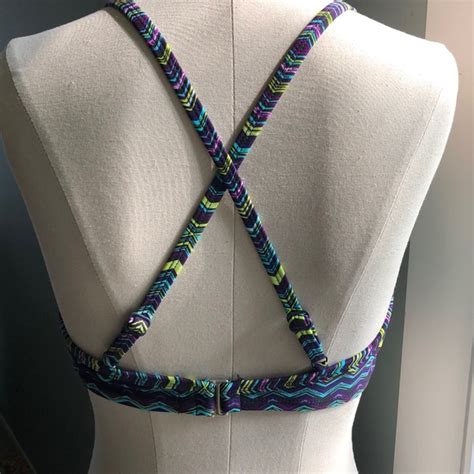 Athleta Swim Athleta Twist Up Top 36 Bc Bikini Underwire Poshmark