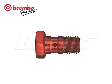 Brembo Racing Single Bolt Banjo M X Aluminum Universal