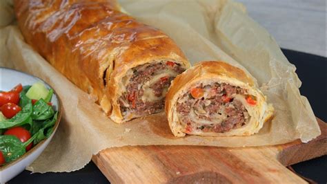 Hackfleisch Blätterteig Strudel Einfache Rezepte