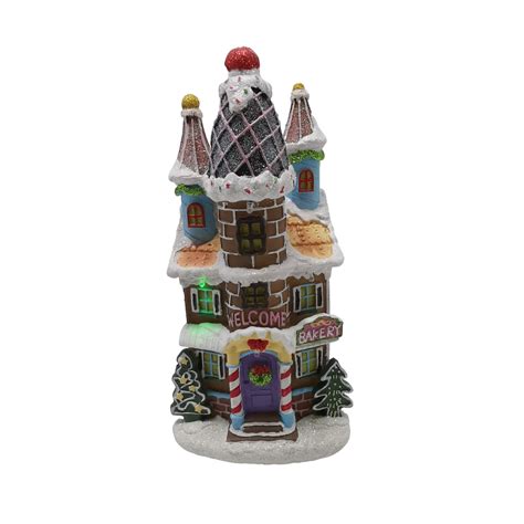 Resin Miniature Christmas Village Houses Ts China Miniature House