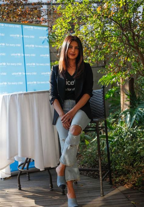 Priyanka Chopra Unicef Press Conference In Johannesburg South Africa 05072017 • Celebmafia