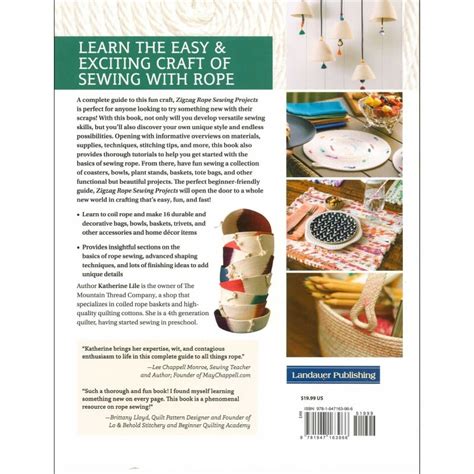 Zigzag Rope Sewing Projects Ee Schenck Company