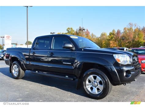 Black Sand Pearl Toyota Tacoma V Prerunner Double Cab