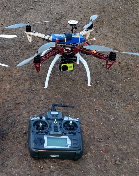 Quadrotor Montado E Equipado Com Todos Seus Sensores Download