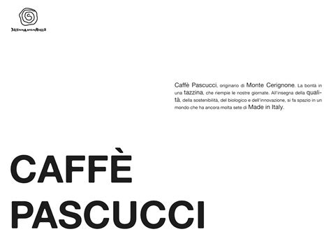 Caffè Pascucci On Behance