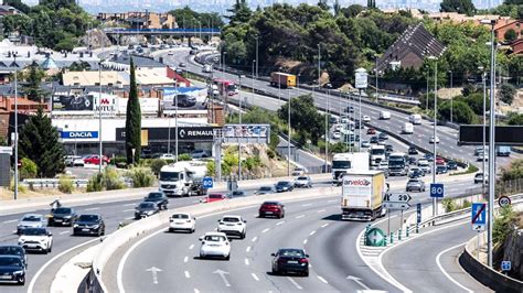 Tr Fico Lento En Las Salidas De Madrid