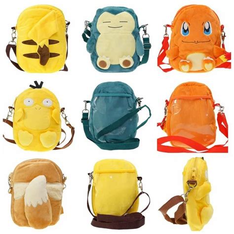 Mochila De Pel Cia Pokemon Pikachu Para Crian As Brinquedos De Anime