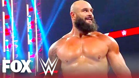 Braun Strowman Returns During Fatal Four Way 1 Contenders Match On Raw