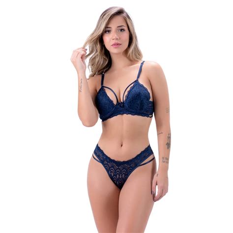 Conjunto Feminino Lingerie Sexy FRETE GRATIS Langerie Sutiã Sutian